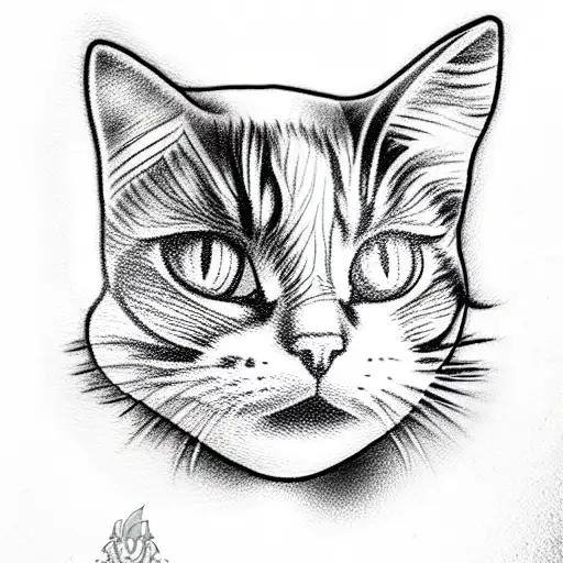 pussy tattoo design idea