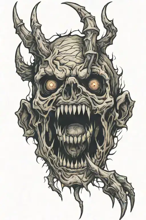 claw marks tattoo design idea