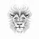 lion king  tattoo design idea