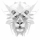 lion king  tattoo design idea