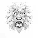 lion king  tattoo design idea