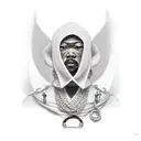 Yasuke tattoo design idea