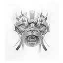 Yasuke tattoo design idea