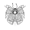 Ladybug tattoo design idea