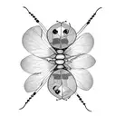 Ladybug tattoo design idea