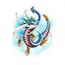gyarados tattoo design idea