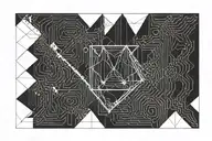 currents in the collarbones tattoo design idea