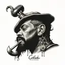 cholo cumbia tattoo design idea