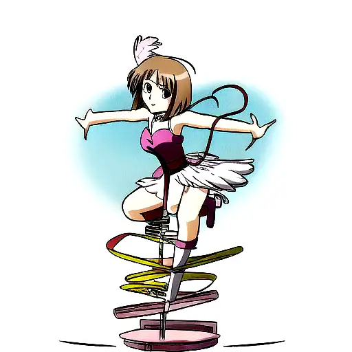 balances with a heart and a feather tattoo design idea