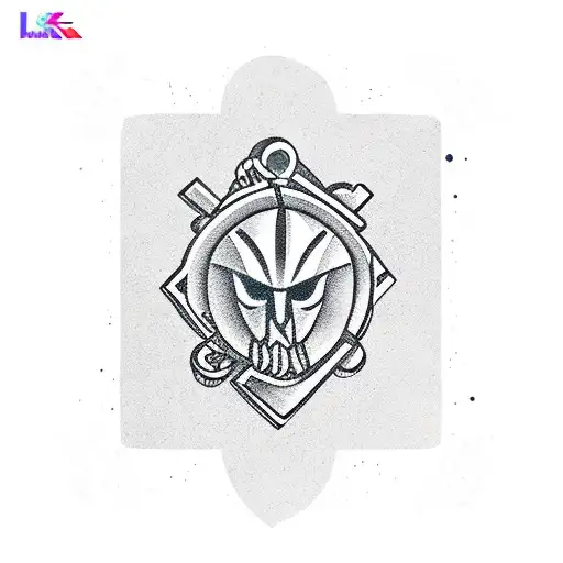 luck and strength  tattoo design idea