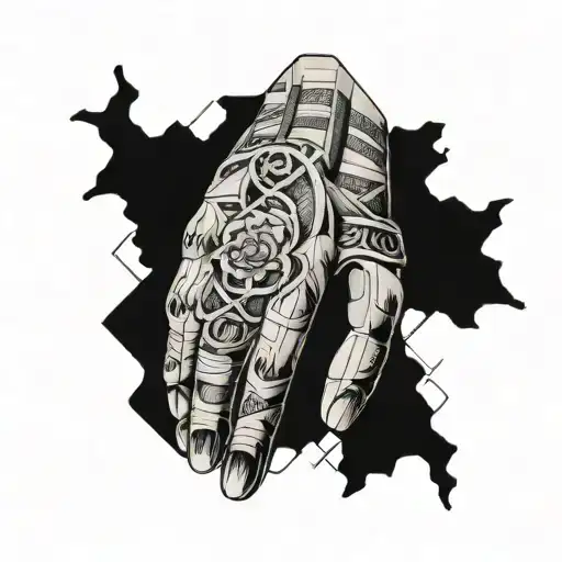 marriage ring finger tattoo date 2.10.2017 with endless sign tattoo design idea