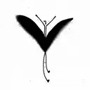 being present tattoo design idea