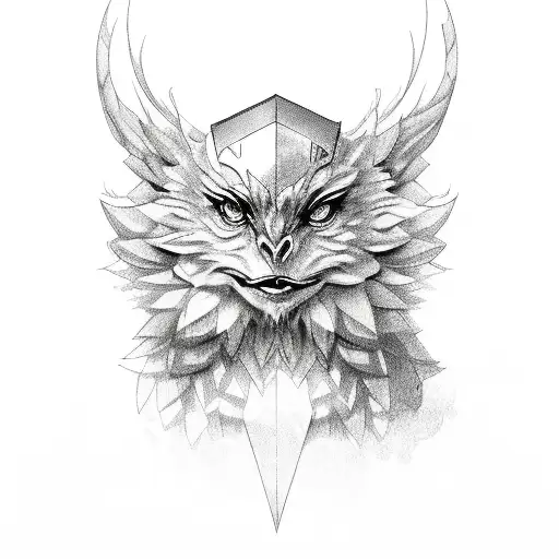 nova party with the name mor  tattoo design idea