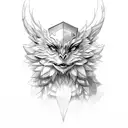 nova party with the name mor  tattoo design idea