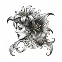 Lily tramp stamp tattoo unique tattoo design tattoo design idea