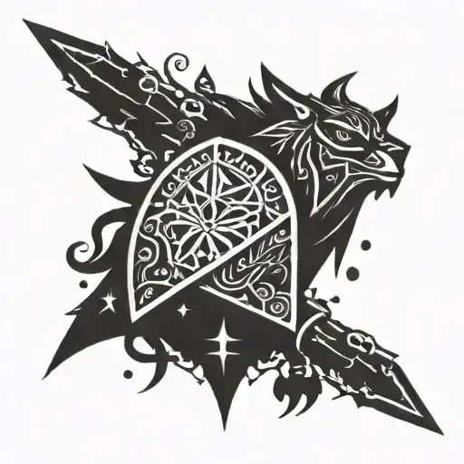 zelda twilight princess tattoo design idea