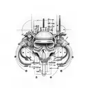 something to do with mechanics and must have the words i can fix a motor but cant fix my problems tattoo design idea