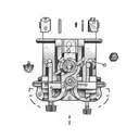 something to do with mechanics and must have the words i can fix a motor but cant fix my problems tattoo design idea