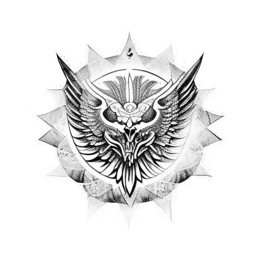 ave fenix tattoo design idea