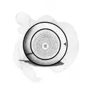 8 Ball tattoo design idea