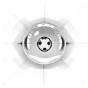 8 Ball tattoo design idea