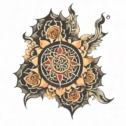 Gayatri Mantra tattoo design idea