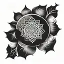 Gayatri Mantra tattoo design idea