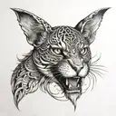 70x7 tattoo design idea