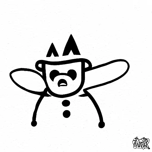 adventure time tattoo design idea