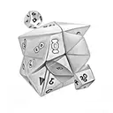 dragon with dice d20 dnd tattoo design idea