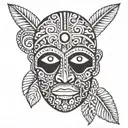 taino dominican Republic tattoo design idea