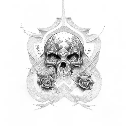 letters j, g and R tattoo design idea