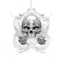 letters j, g and R tattoo design idea