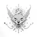 40th friends matching tattoo design idea