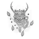 40th friends matching tattoo design idea