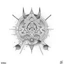 40th friends matching tattoo design idea