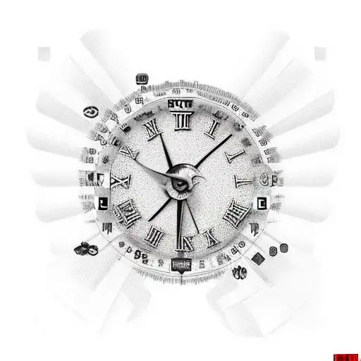 the numbers 1-1-2-3-5-8-13-21 as roman numerals without the hypens and in a cool font tattoo design idea