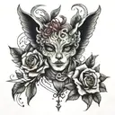 We are dust and shadow tattoo design idea