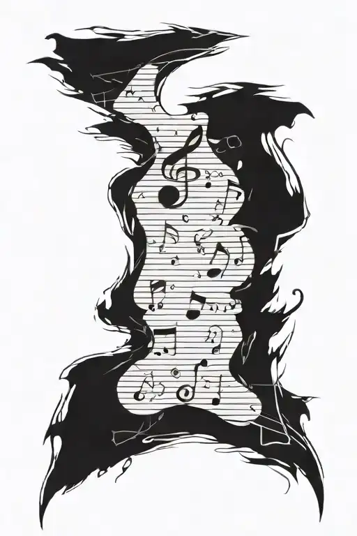 FULL SLEVE WRITING THIS TOO SHAL PASS, CHLOE, TYLER MUM DAD SOUTH EAST PICTURES OF MUSIC NOTES tattoo design idea