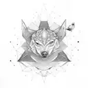 fesselnde Sterne des Glücks tattoo design idea