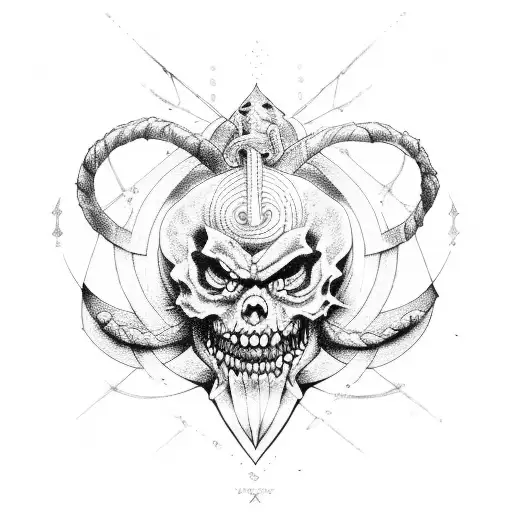 seven deadly sins tattoo design idea
