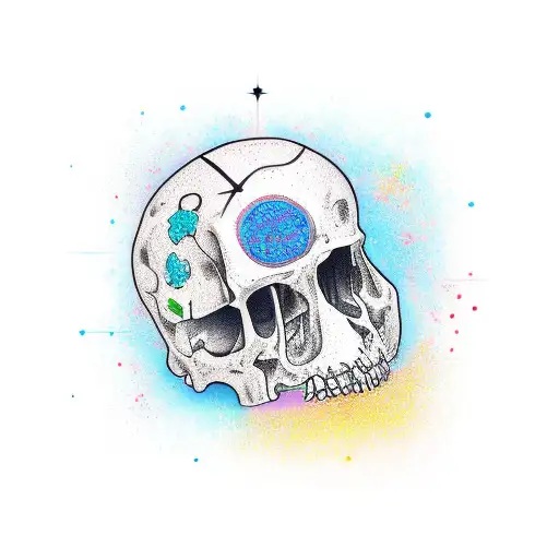 luck tattoo design idea