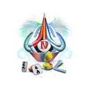 luck tattoo design idea