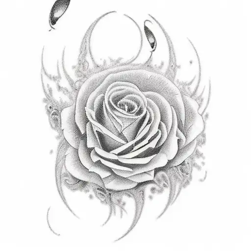 The numbers 1994 and 2003 are in the form of 8 tattoo design idea