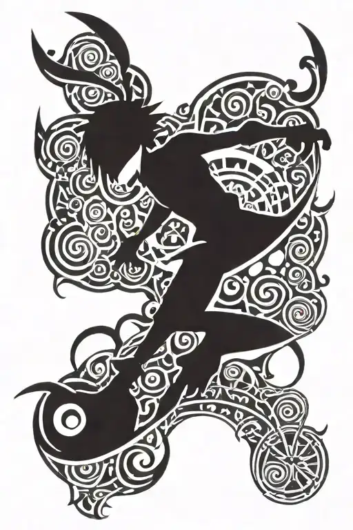 maka alban soul eater anime tattoo design idea