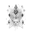 gambler tattoo design idea