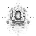 names Nico, Luca, Alex in Morse Code tattoo design idea