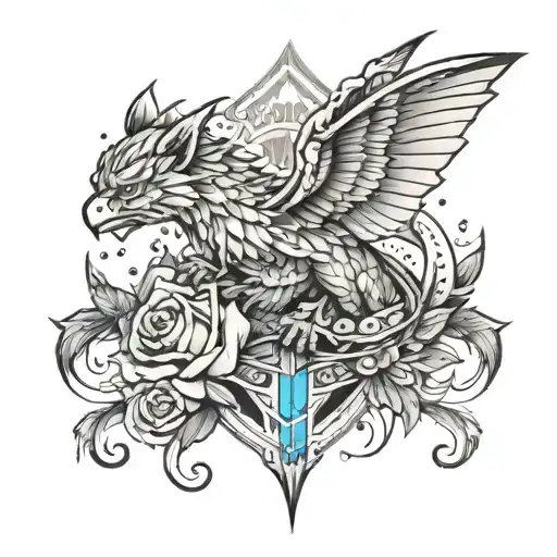 DC tattoo design idea