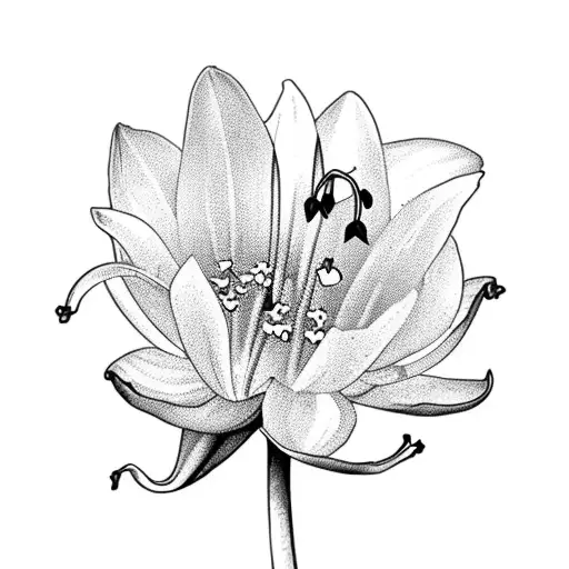 snow drops, lily of the valley, two violets, daffodil, daisy, two roses, water lily, cosmo, chyrsanthum tattoo design idea