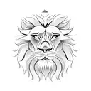 sri lankan lion tattoo design idea